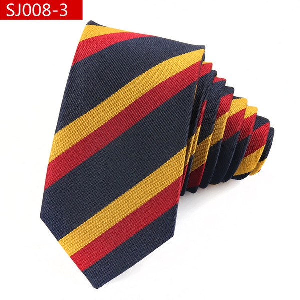 Мъжки вратовръзки с тънки ивици и плътни цветове - 18 модела 