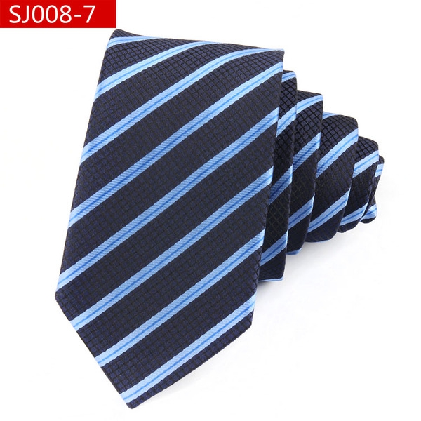 Мъжки вратовръзки с тънки ивици и плътни цветове - 18 модела 