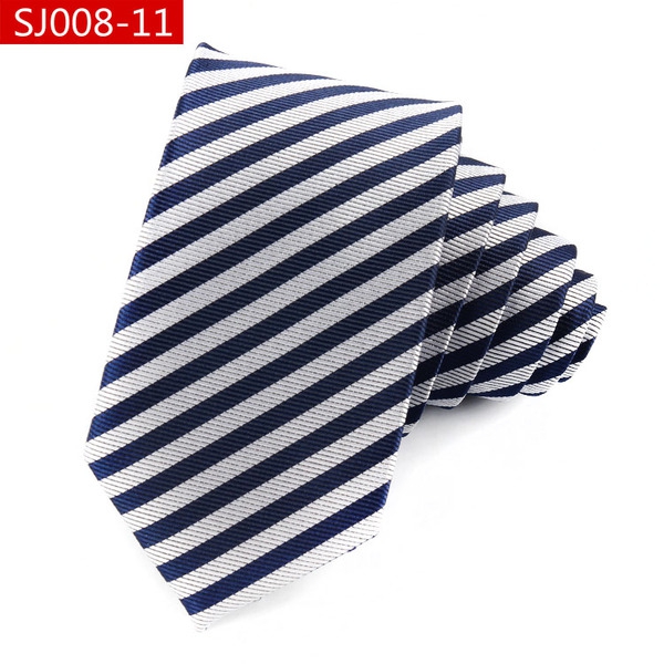 Мъжки вратовръзки с тънки ивици и плътни цветове - 18 модела 