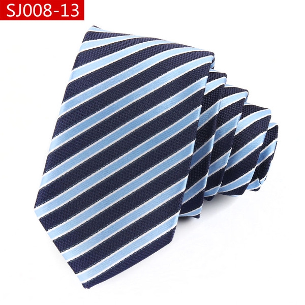 Мъжки вратовръзки с тънки ивици и плътни цветове - 18 модела 