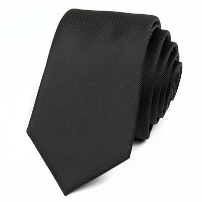 Мъжки вратовръзки с тънки ивици и плътни цветове - 18 модела 