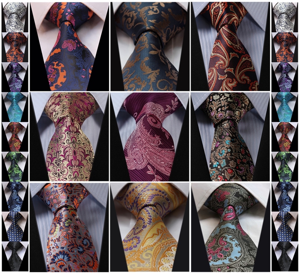 Шарени вратовръзки  за мъже - 18 модела  - 150 х 8.5 см 