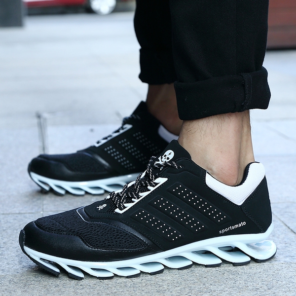 Спортни обувки за бягане - за жени и мъже - различни високоиздръжливи и лачени модели - сребрист, златист, черен цвят