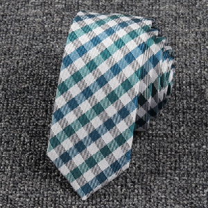 Карирани небрежни мъжки вратовръзки - 16 модела 