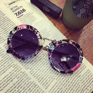 Дамски слънчеви очила кръгла форма
