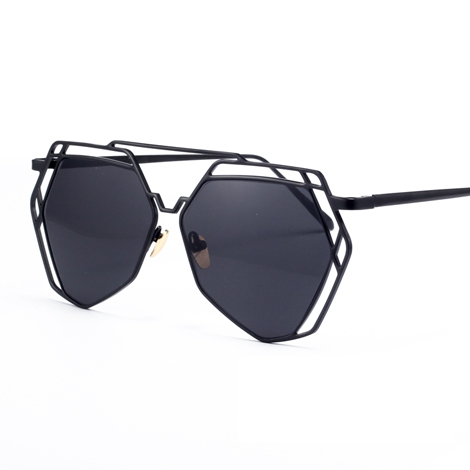 Ηλιακή πολυγωνικό γυαλιά: 4 χρώματα