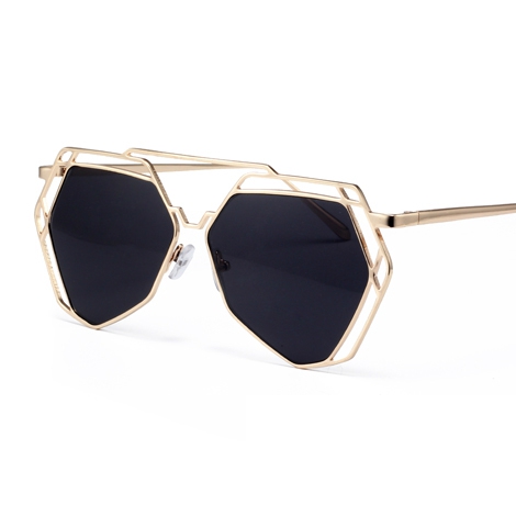 Ηλιακή πολυγωνικό γυαλιά: 4 χρώματα