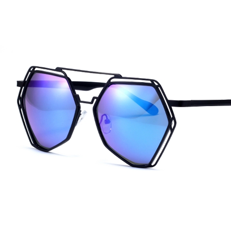 Ηλιακή πολυγωνικό γυαλιά: 4 χρώματα