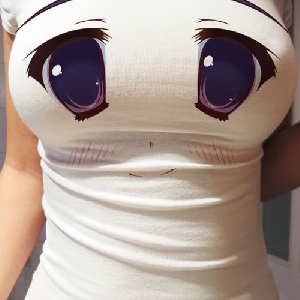Дамска 3D блуза в бял цвят