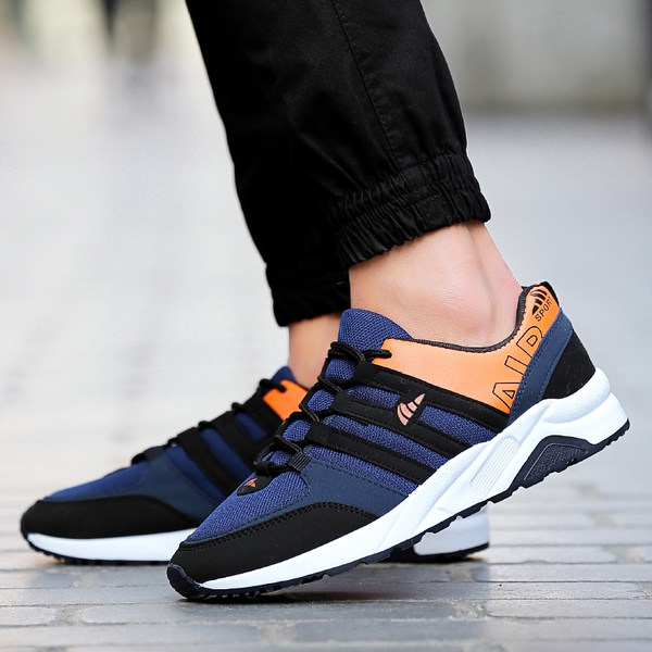 Мъжки дишащи маратонки за бягане с мека подметка 