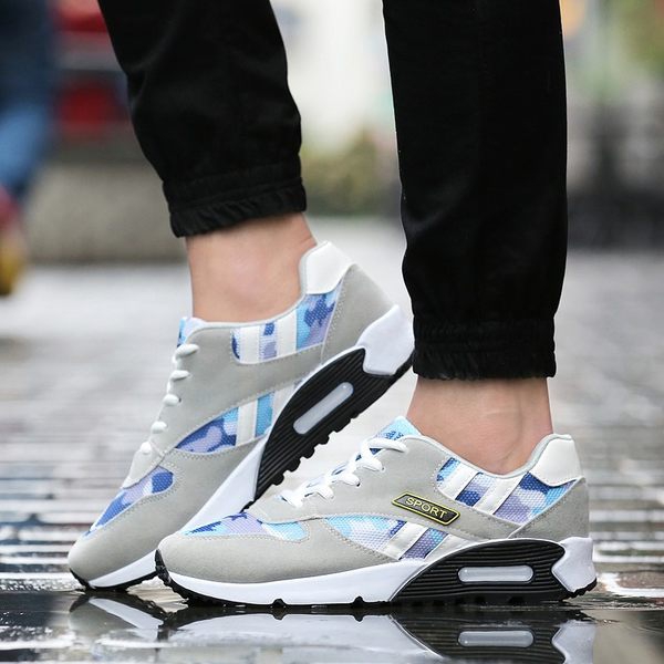 Мъжки дишащи маратонки за бягане с мека подметка 