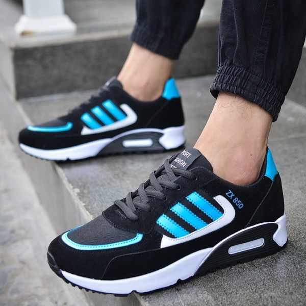 Мъжки дишащи маратонки за бягане с мека подметка 