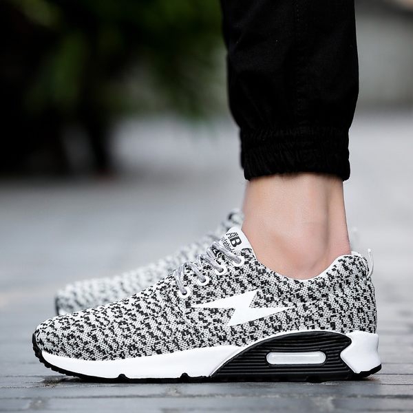 Мъжки дишащи маратонки за бягане с мека подметка 