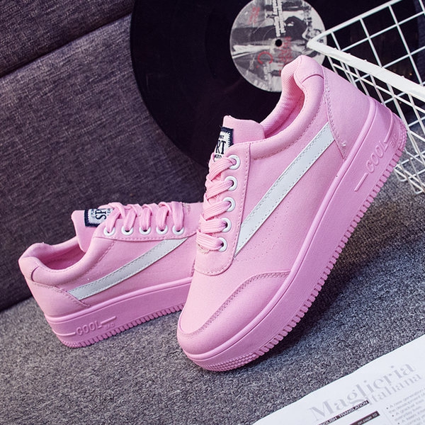 Пролетни и летни обувки за спорт - бягане, джогинг и разходки - 6 дамски модела в бял, черен, розов, лилав, зелен и черен цвят