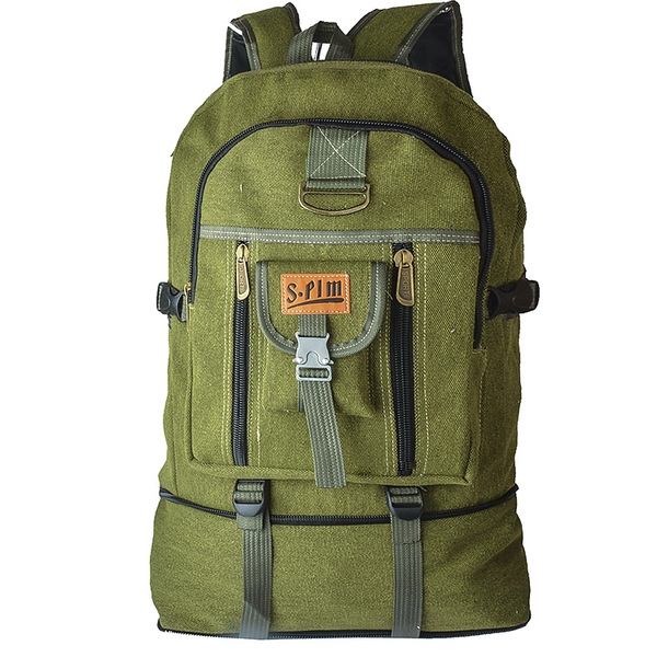 Σακίδια ανδρικά σε πράσινο και καφέ χρώμα - 2 μοντέλα