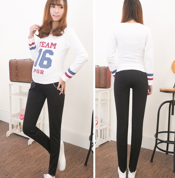 Ежедневни памучни панталони за бременни пет цвята.