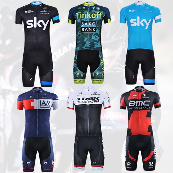 Мъжки комплекти  подходящи за колоездене - 6 модела 