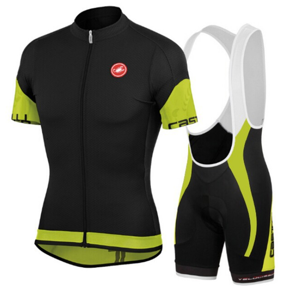 Мъжки цветни спортни екипи за колоездене с къс ръкав - 5 модела 