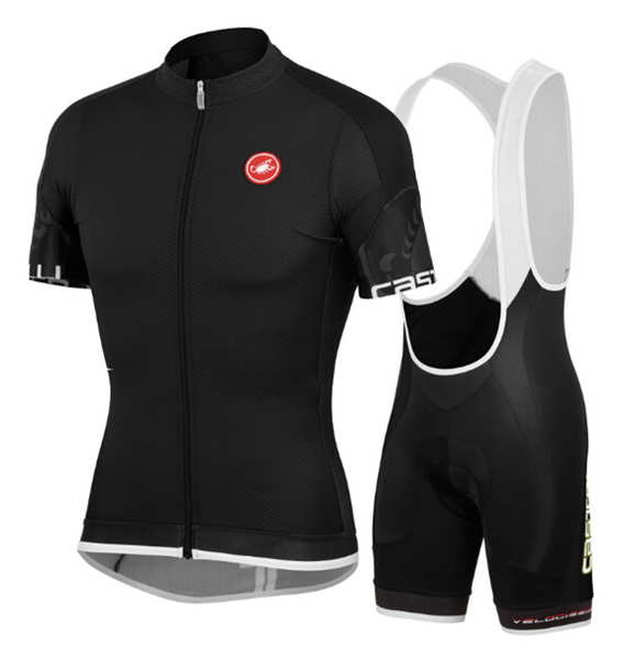 Мъжки цветни спортни екипи за колоездене с къс ръкав - 5 модела 