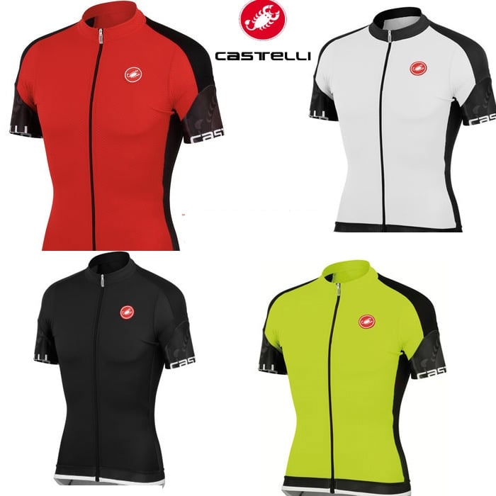 Мъжки цветни спортни екипи за колоездене с къс ръкав - 5 модела 