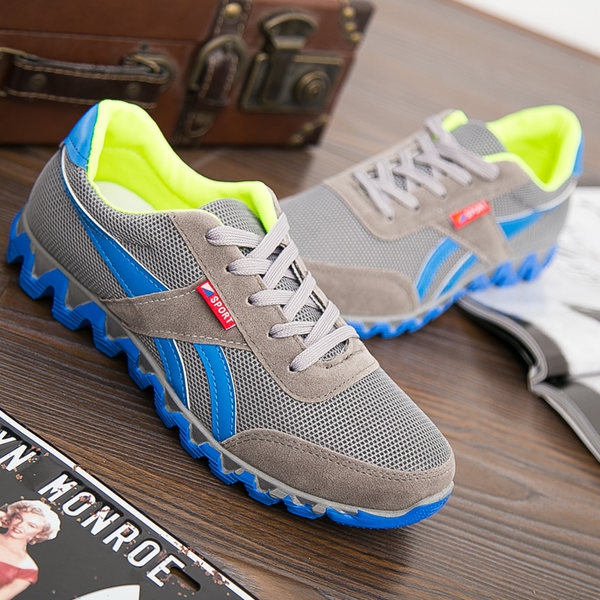 Мъжки спортни обувки за бягане и тичане в няколко модела - черни, сиви и сини