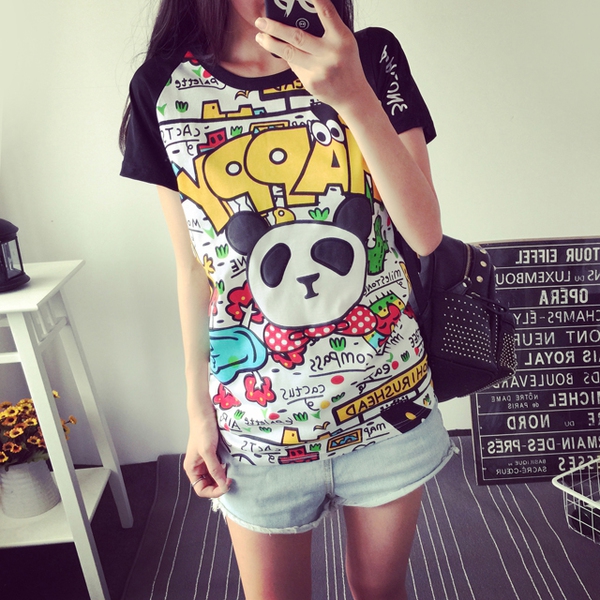 Дамска сладка тениска HELLO KITTY