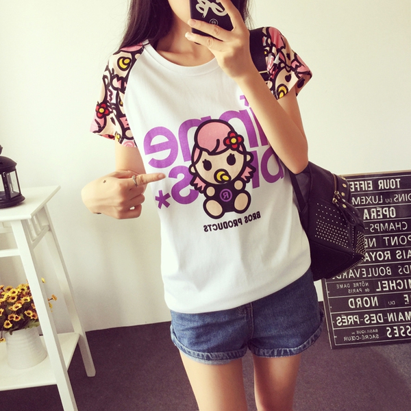 Дамска сладка тениска HELLO KITTY