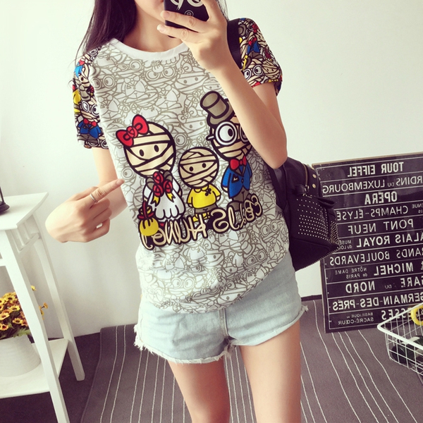 Дамска сладка тениска HELLO KITTY