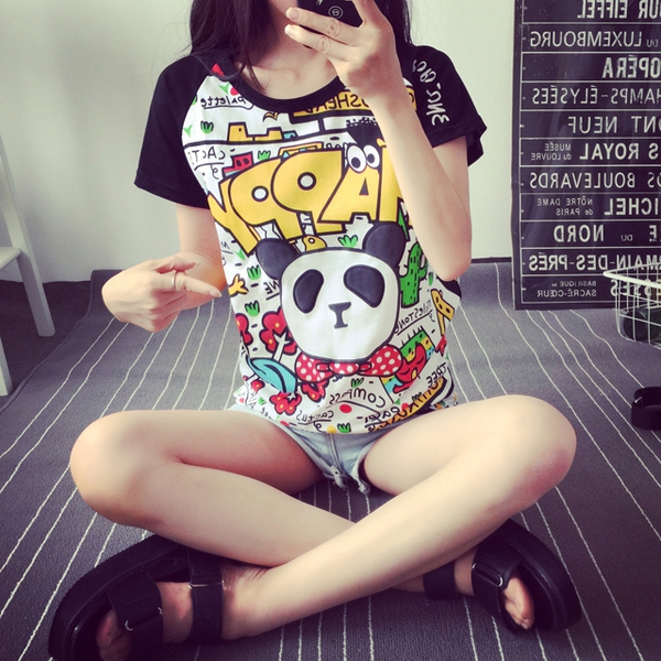 Дамска сладка тениска HELLO KITTY