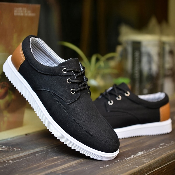 Обувки за бягане - мъжки в три модела - черни, сини, сиви