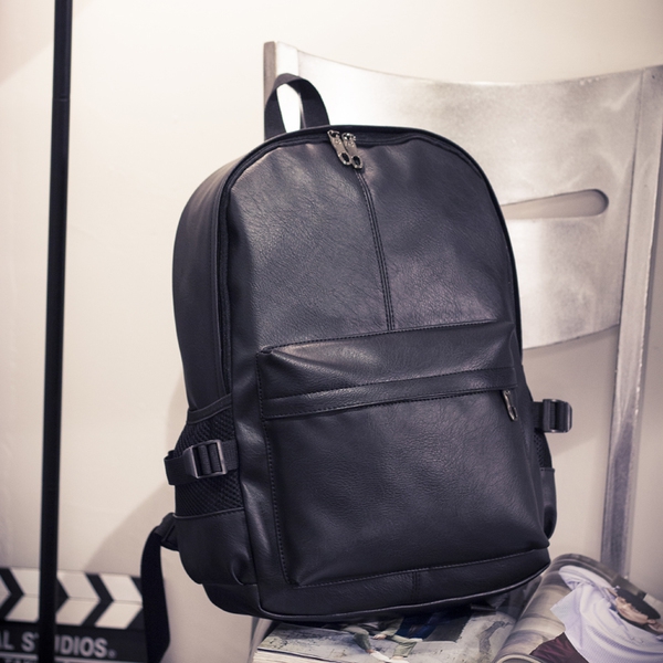 Мъжка раница от изкуствена кожа в черен и кафяв цвят-5 модела