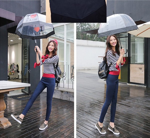 Цветни пролетни панталони за бременни.