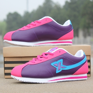 Дамски спортни обувки - подходящи за спорт, бягане, разходки и джогинг - 3 модела в розови, бели и лилави цветове