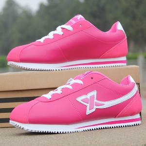 Дамски спортни обувки - подходящи за спорт, бягане, разходки и джогинг - 3 модела в розови, бели и лилави цветове