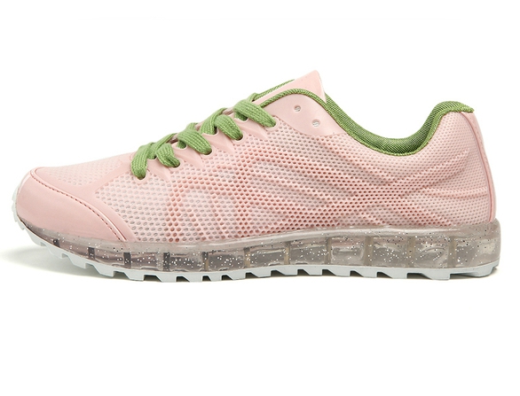 Дамски пролетни и летни обувки за джогинг, тичане и бягане - три мрежести модела - удобни и дишащи