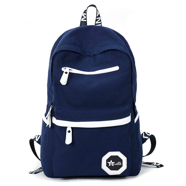 Мъжки раници в син и черен цвят - 5 модела