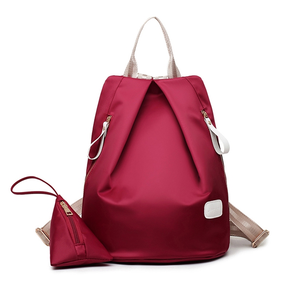 Σετ  τσάντα πουγκί σε μοβ, κόκκινο, φούξια, μπλε και μαύρο