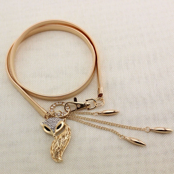 Дамски колани в златист и сребрист цвят - 18 модела