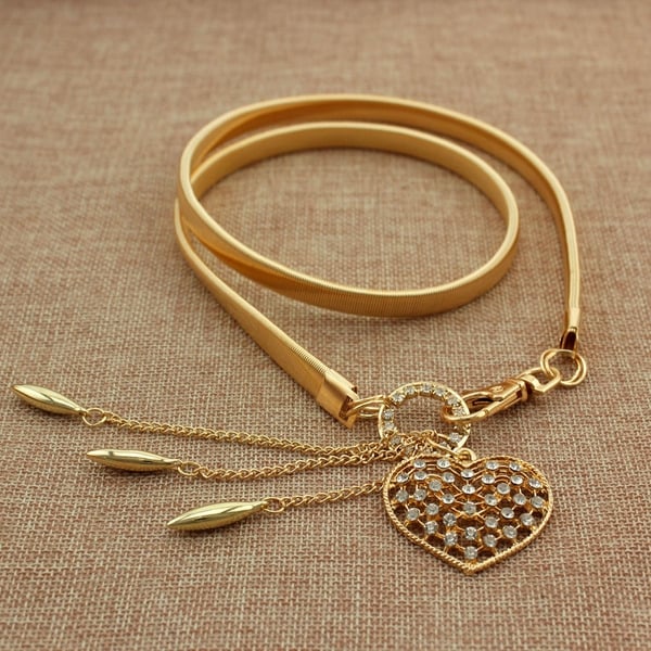 Дамски колани в златист и сребрист цвят - 18 модела