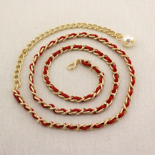 Тънък дамски колан в различни цветове - 14 модела