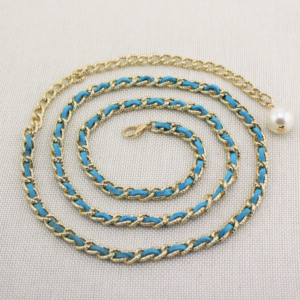 Тънък дамски колан в различни цветове - 14 модела