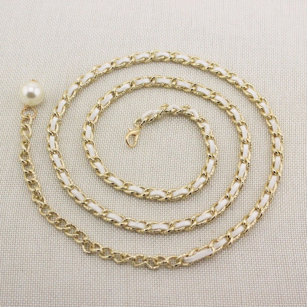 Тънък дамски колан в различни цветове - 14 модела