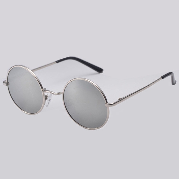 Unisex στρογγυλά  γυαλιά ηλίου με καθρέφτη αντανακλάσεις του γυαλιού