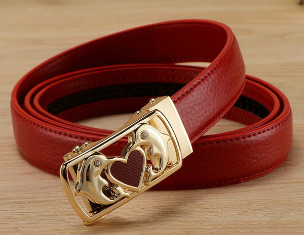 Γυναικείς ζώνες από συνθετικό δέρμα σε μαύρο, λευκό και κόκκινο - διαφορετικά μοντέλα