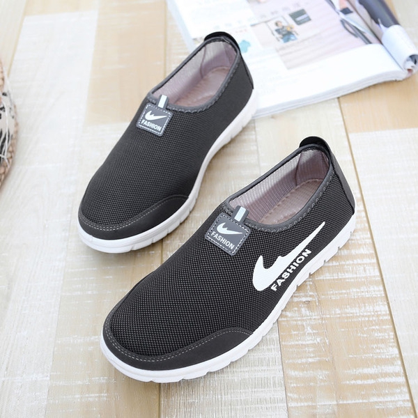 Мъжки летни обувки за бягане в няколко модела в син, сив и черен цвят