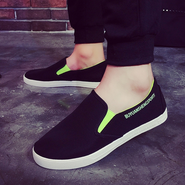 Мъжки платнени обувки за джогинг и бягане - 3 модела - черни, сини, сиви