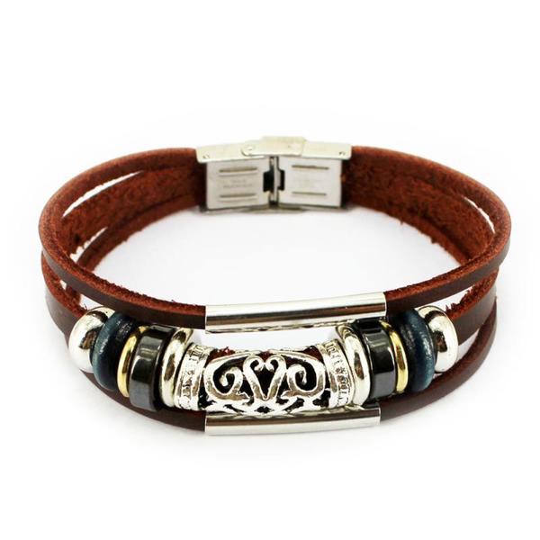 Ανδρικά βραχιόλια σε διάφορα χρώματα - 19 μοντέλα