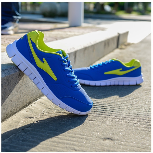 Мъжки спортни обувки за бягане - erke - 3 модела - черни, червени и сини