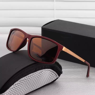 Мъжки слънчеви очила с огледални отблясъци в различни цветове