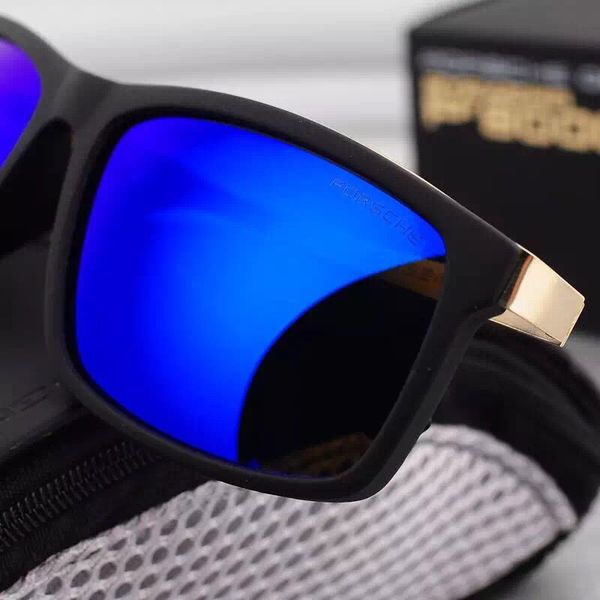 Мъжки слънчеви очила с огледални отблясъци в различни цветове
